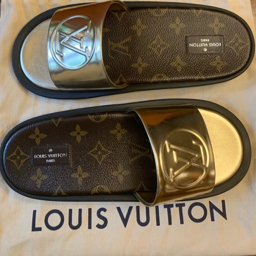 Authentic Louis Vuitton Sunbath Flat Sandal